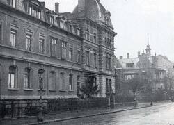 Haus Adam-Karrillon-Straße 13 (Bildmitte): eines der Mainzer "Judenhäuser"